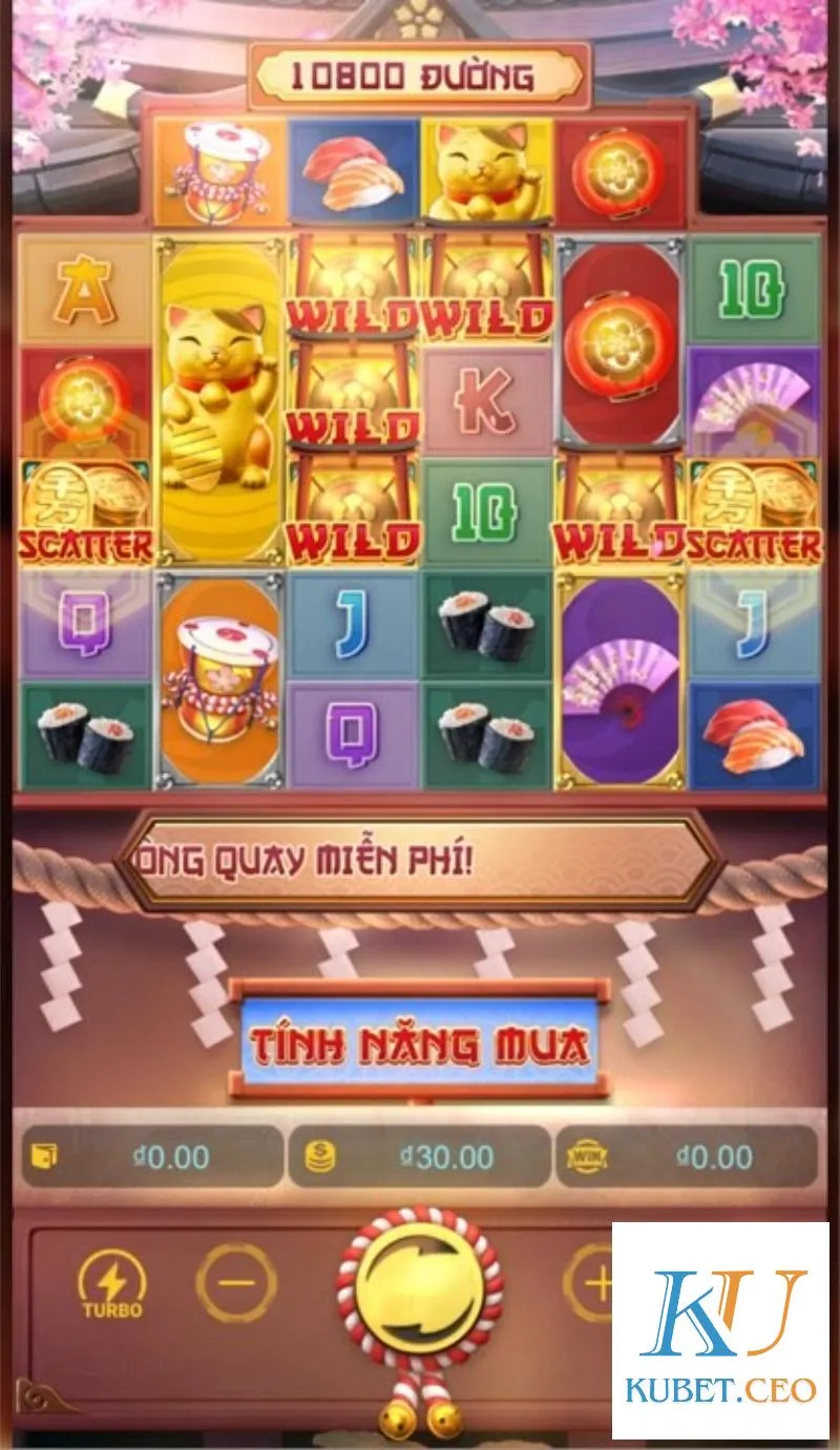 Biểu tượng đặc biệt của Neko Kubet